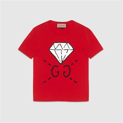 gucci ghost diamond shirt